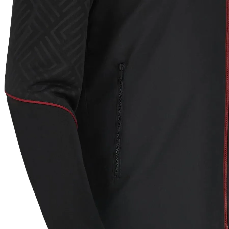 Wales Rugby Full Zip Travel Hoodie 23/24 by Macron