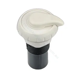 Waterway 1" Notched Air Control Venturi - White - 67mm