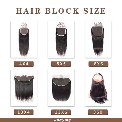 Wavymy  Jerry Curly 4x4 Lace Closure With 3 Bundles 100% Virgin Human Hair 10-26 Inch