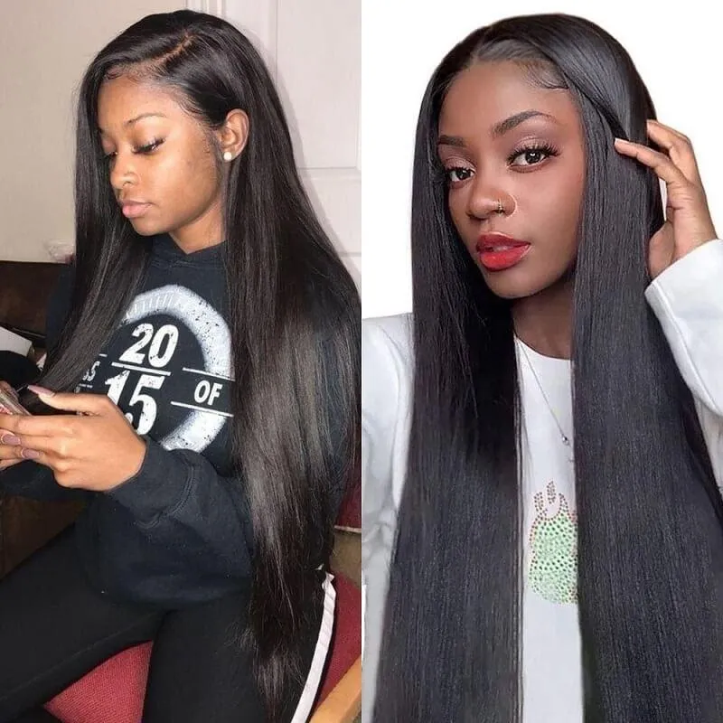 Wavymy Straight Virgin Human Hair Weave 4 Bundles