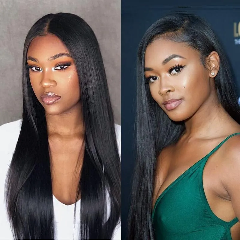 Wavymy Straight Virgin Human Hair Weave 4 Bundles