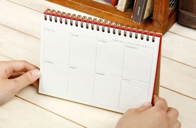 Weekly Planner - Alice In Wonderland