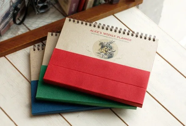 Weekly Planner - Alice In Wonderland