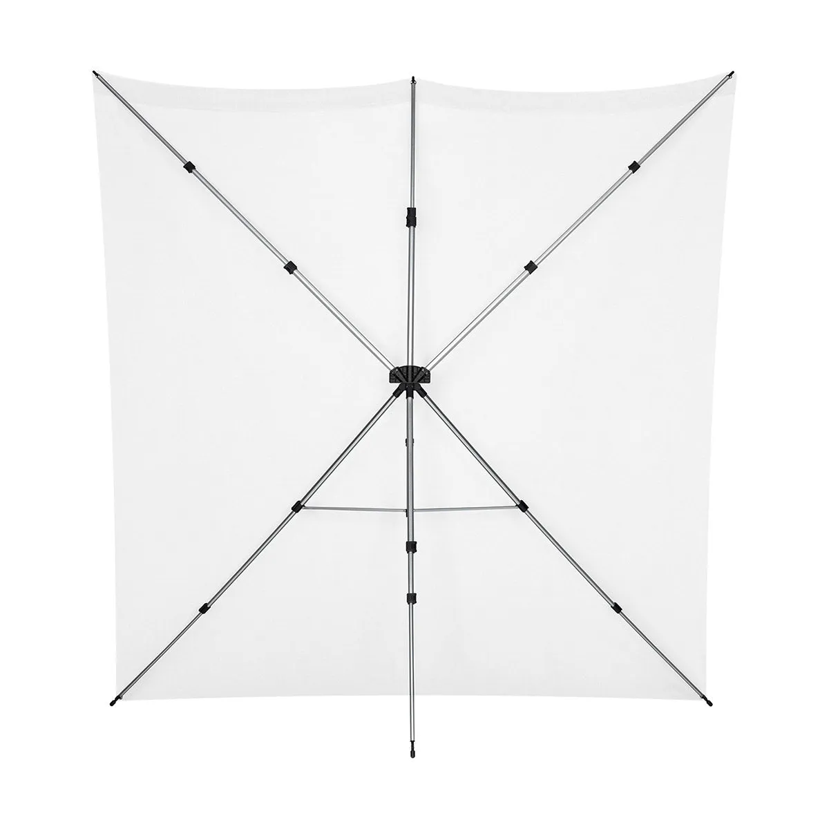 Westcott X-Drop Pro Wrinkle-Resistant Backdrop Kit - High-Key White (8' x 8')