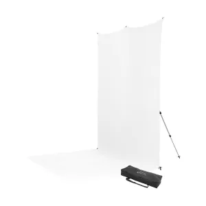 Westcott X-Drop Pro Wrinkle-Resistant Backdrop Kit - High-Key White Sweep (8' x 13')