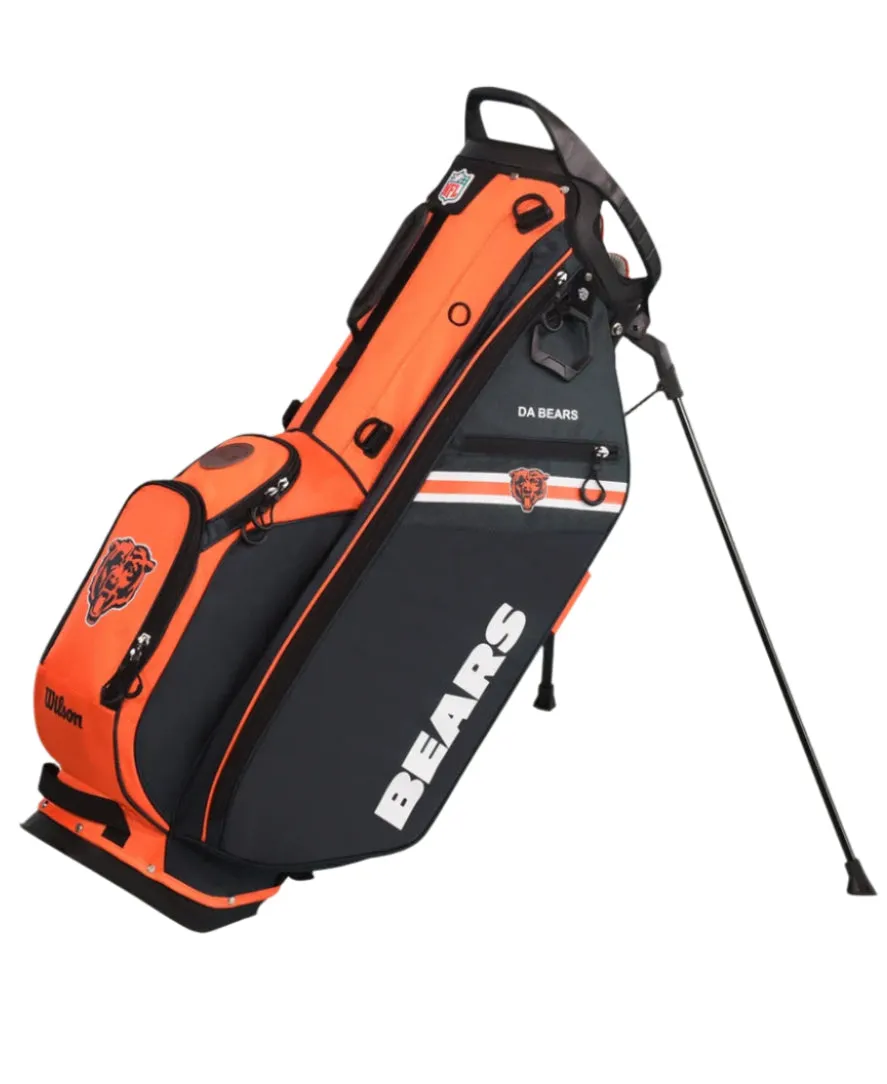 Wilson Chicago Bears NFL Golf Bags - Stand & Cart