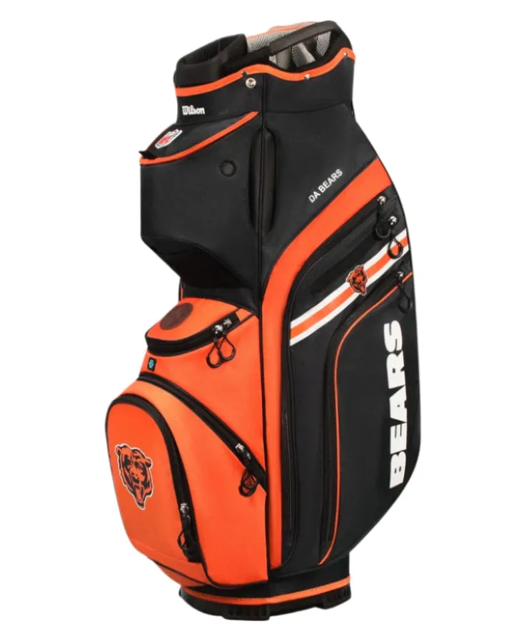 Wilson Chicago Bears NFL Golf Bags - Stand & Cart