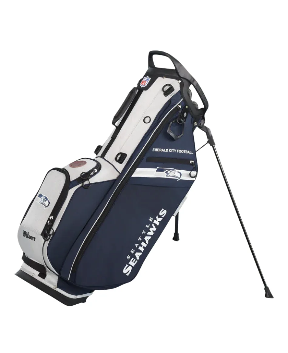 Wilson Seattle Seahawks NFL Golf Bags - Stand & Cart