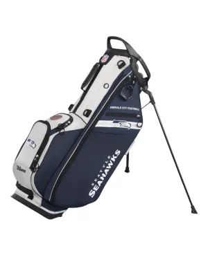 Wilson Seattle Seahawks NFL Golf Bags - Stand & Cart