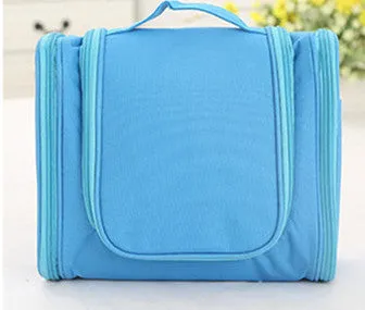 Women's Men's Cosmetic Bag Case Beauty Product Makeup Organizer Toiletry Travel Storage Box Tools Accessories Supplies