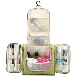 Women's Men's Cosmetic Bag Case Beauty Product Makeup Organizer Toiletry Travel Storage Box Tools Accessories Supplies