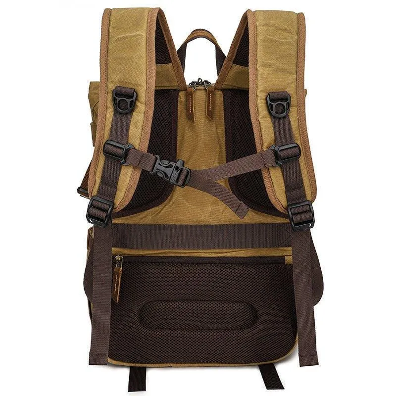 Woosir Camera Backpack with Trolley Sleeve and Tripod Strap