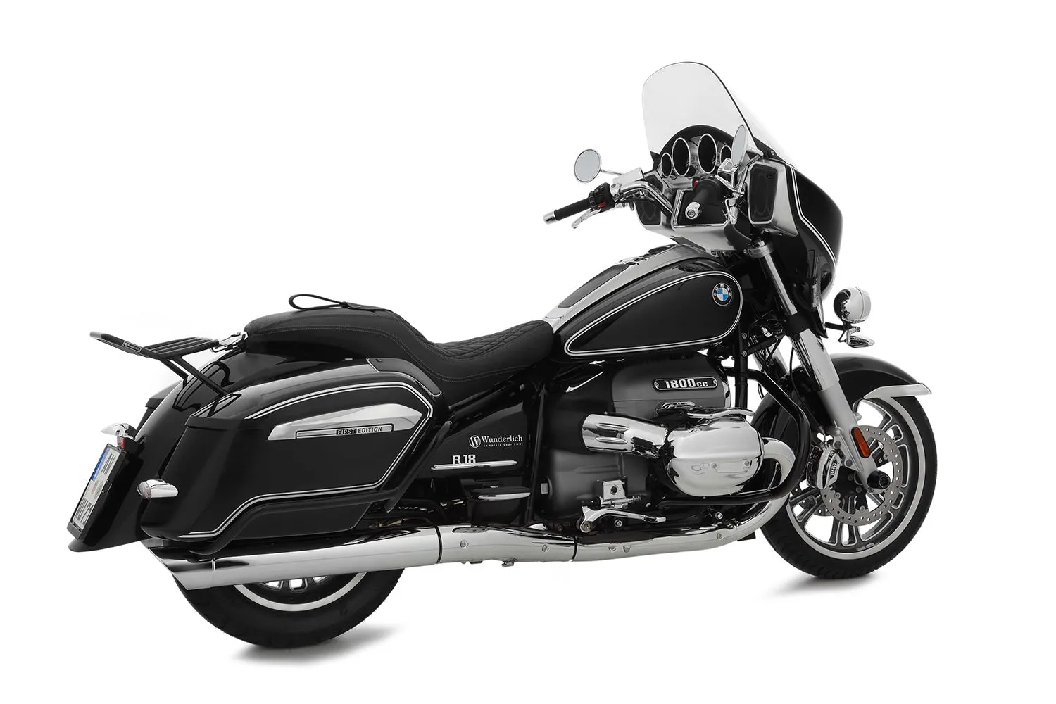 Wunderlich luggage carrier - black