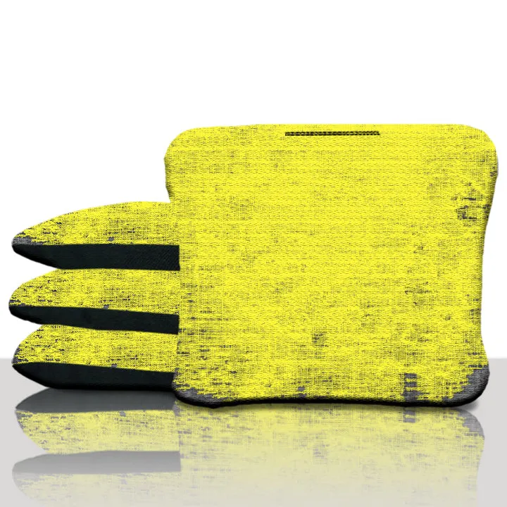 Yellow Camo Cornhole Bags