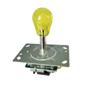 Yellow Illuminated Arcade Joystick Deluxe version
