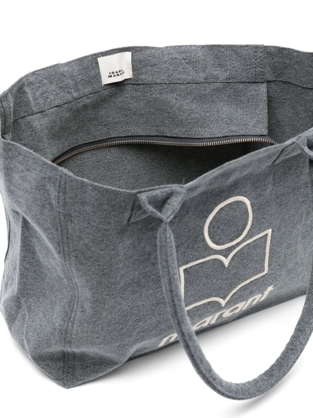 Yenky zipped canvas tote bag
